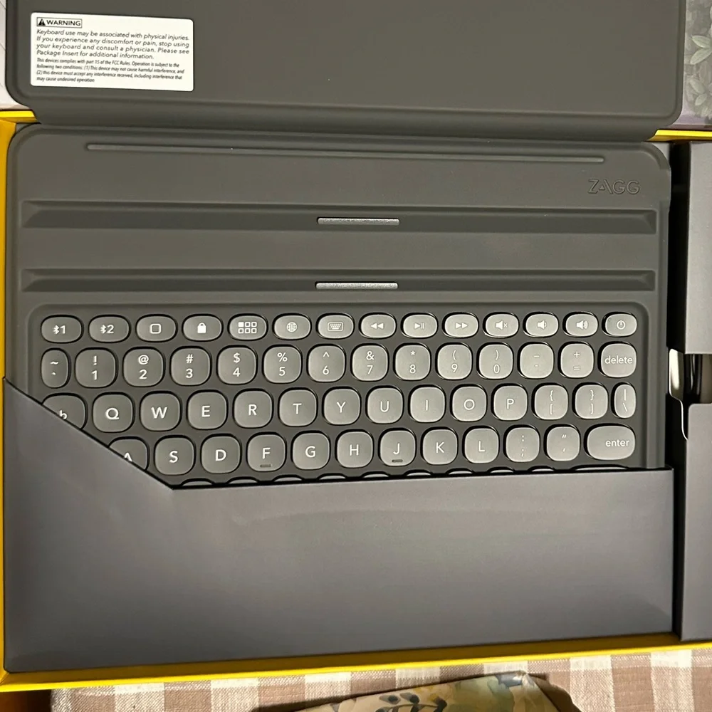 ZAGG Pro Keys Black Tablet Keyboard for iPad